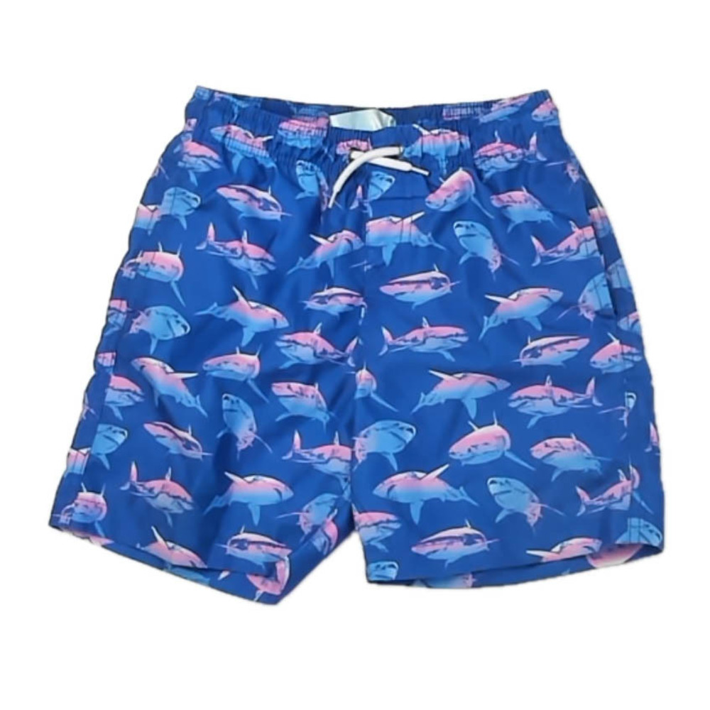 Coast Swell Boys Blue Fish Trunks size: 8-10 Years
